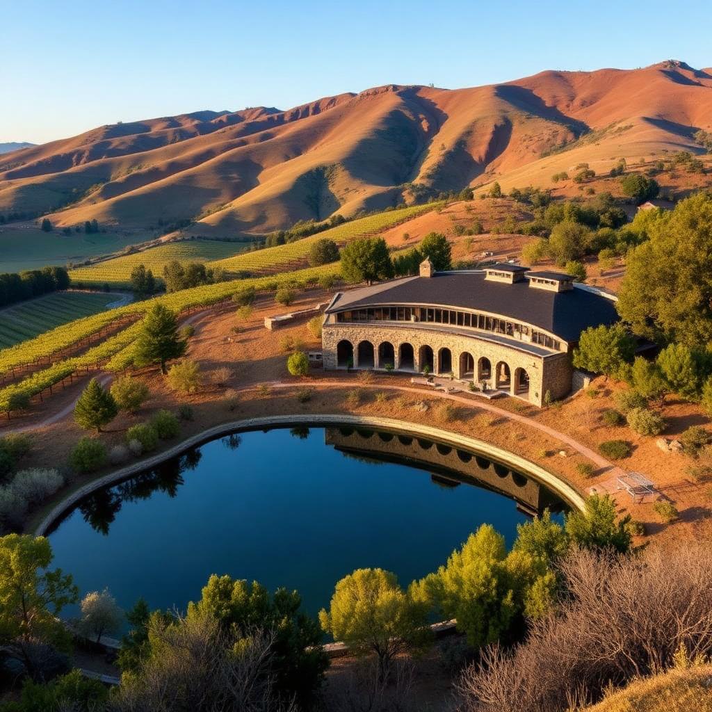 Quintessa winery in Rutherford AVA, Napa Valley