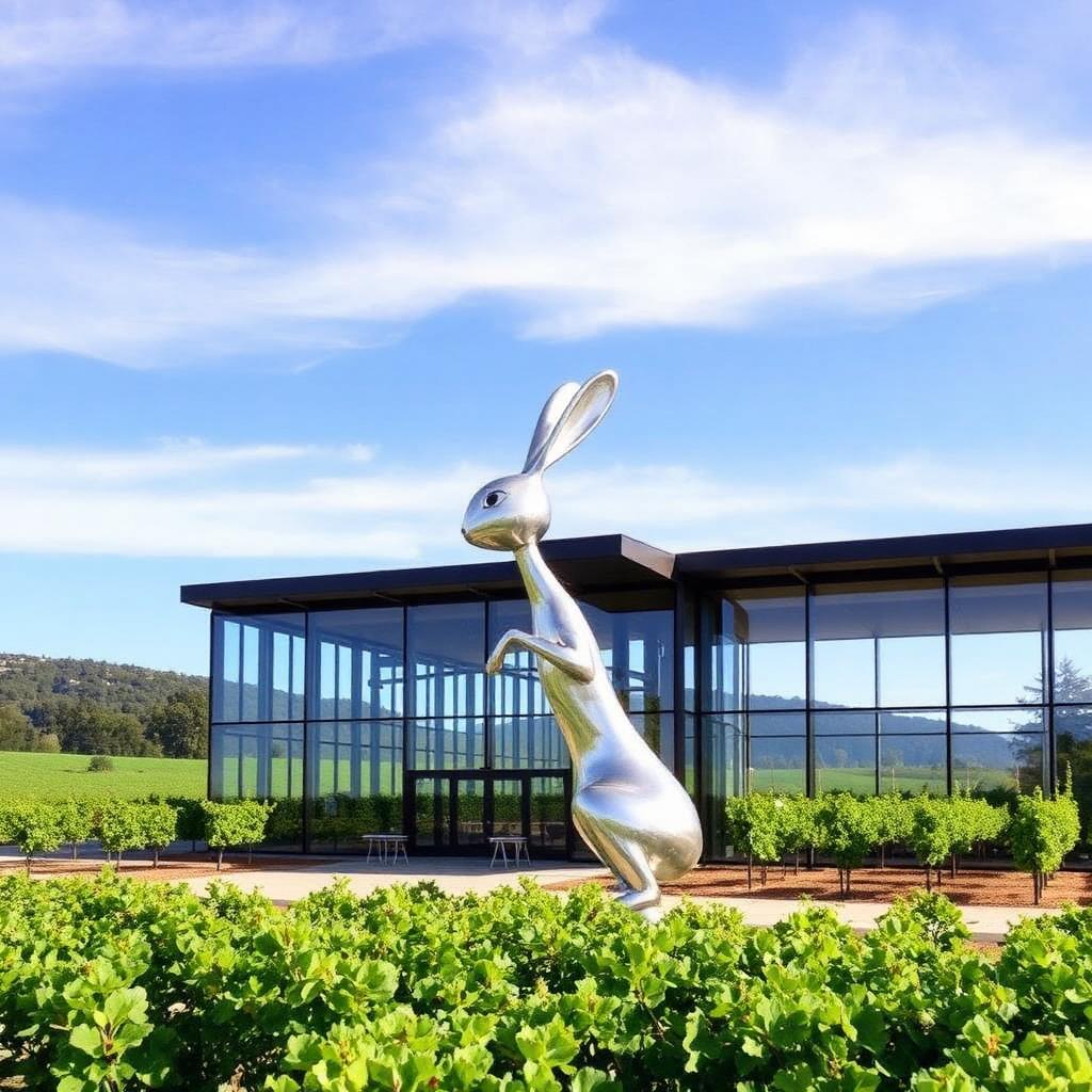 HALL Wines winery in St. Helena AVA, Napa Valley