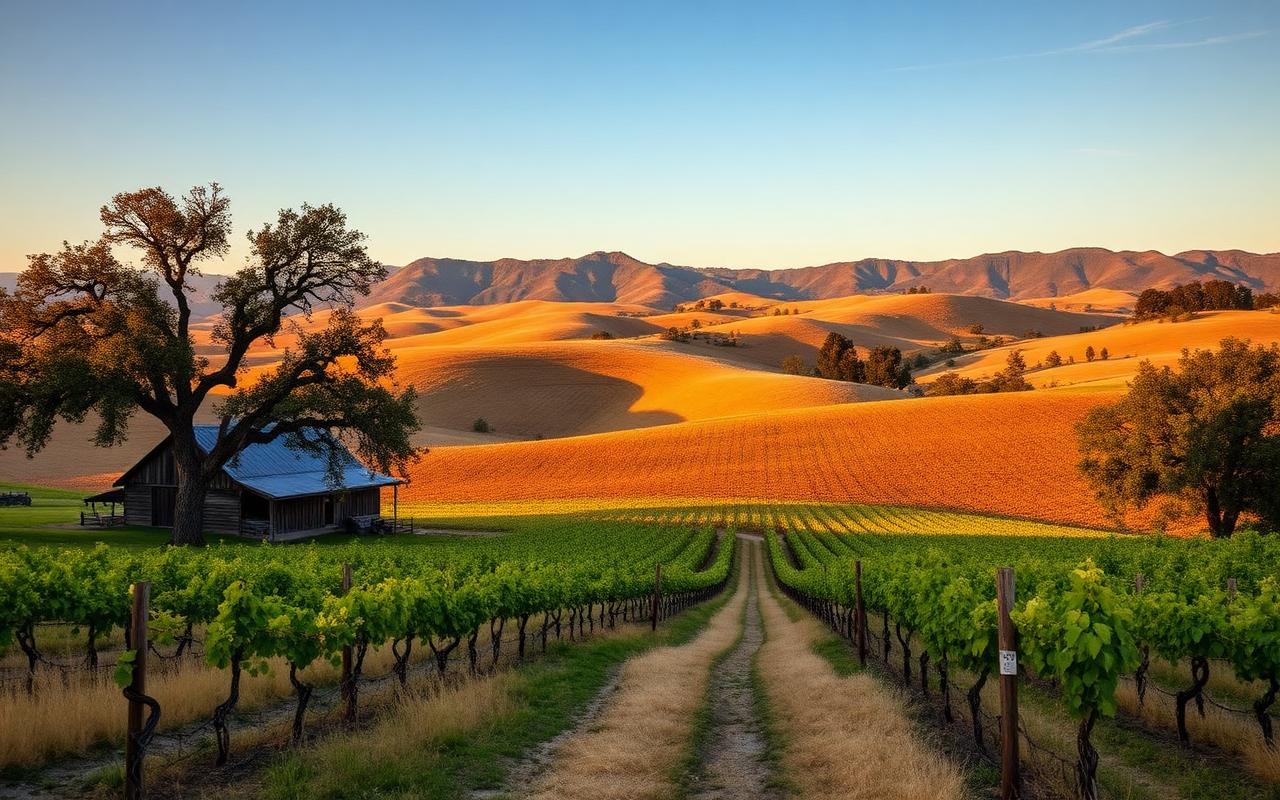 Pope Valley AVA vineyards in Napa Valley wine country